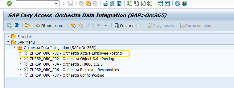 How to Send Employee Data from SAP to Orchestra?
